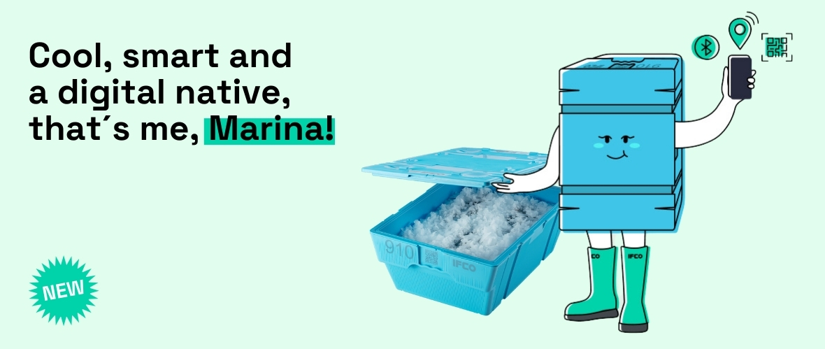Digitally enabled reusable packaging for fish - IFCO