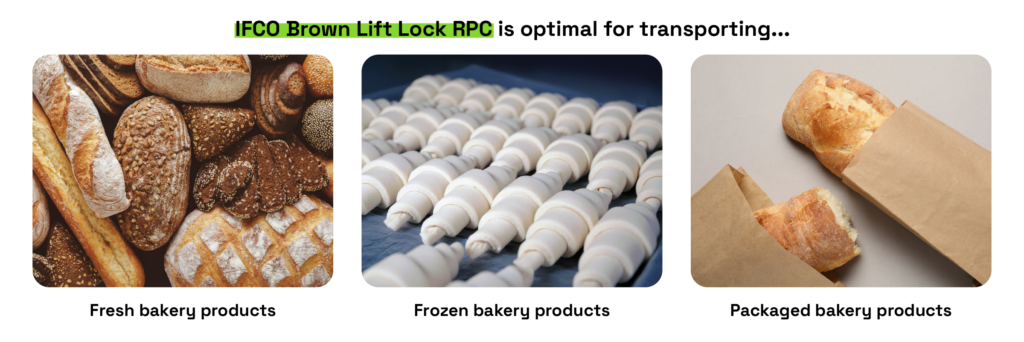 Reusable packaging for bread - IFCO