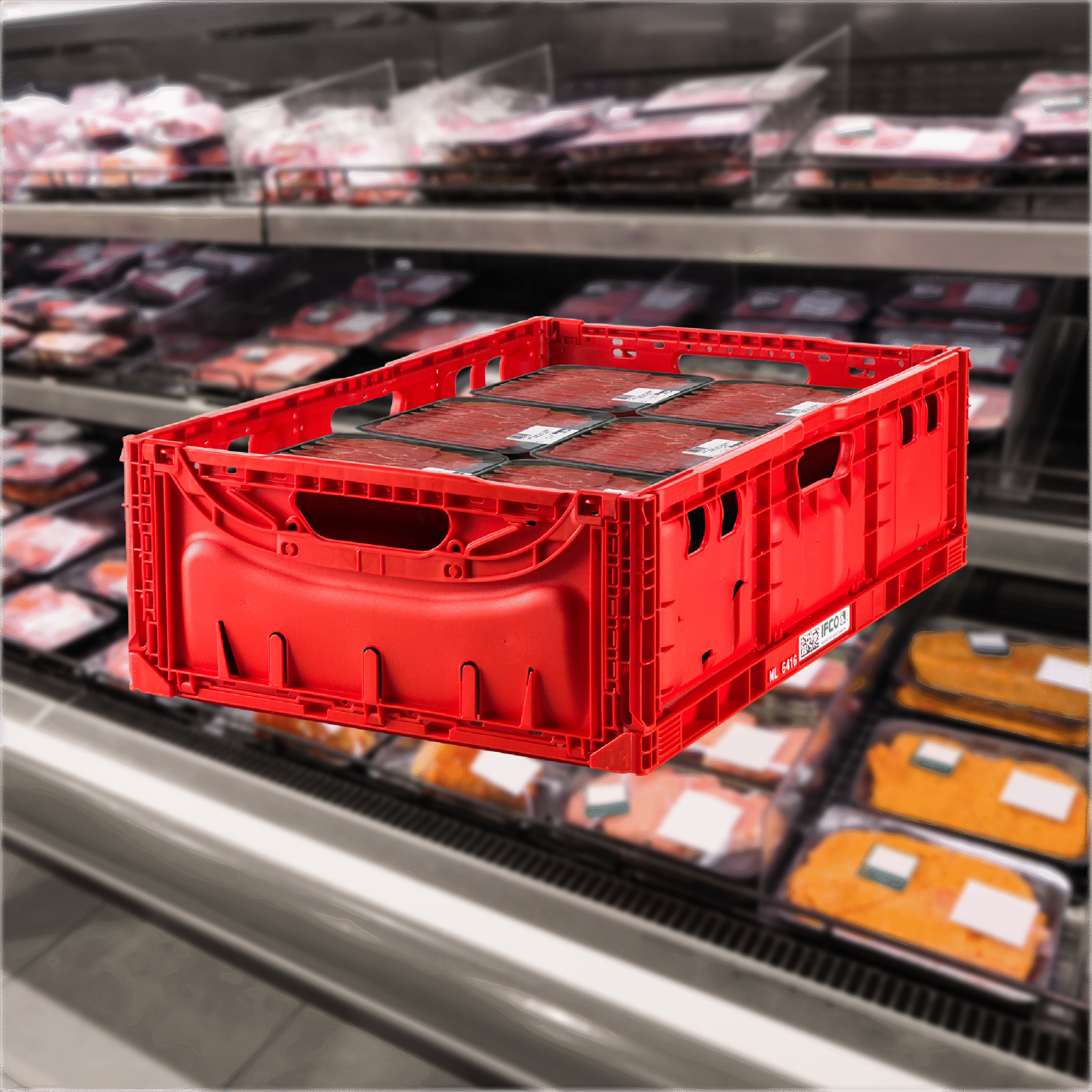Reusable packaging for meat - IFCO